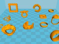 MODELISATION et IMPRESSION / BAGUE 3D